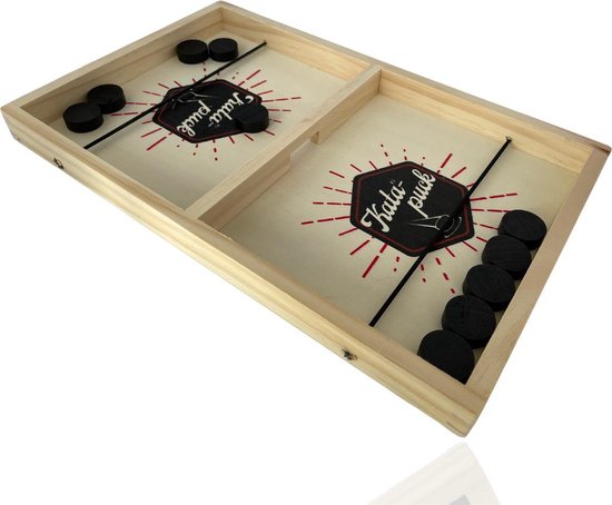 Thumbnail van een extra afbeelding van het spel 3BMT Katapult schiet bordspel - schiet de puck door het poortje