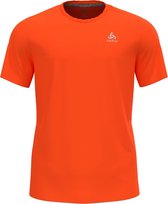 Odlo - T-Shirt S/S Crew Neck F-Dry - Thermoshirt - Dames - Oranje - M