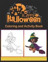 Halloween Coloring and Activity Book: Children Coloring Workbooks for Kids