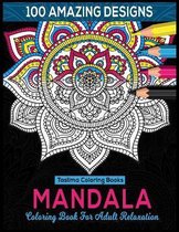 Mandala Coloring Book For Adult Relaxation