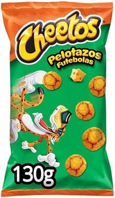 Cheetos Pelotazos Futebolas 10 x 130 gram - Cheetos