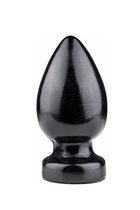 XXLTOYS - Mani - XXL Plug - Inbrenglengte 12 X 6 cm - Black - Uniek design Buttplug - Stevige Anaal plug - Made in Europe
