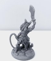 3D Printed Miniature - Demonkin Male 01 - Dungeons & Dragons - Hero of the Realm KS