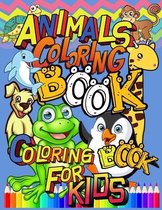Animals Coloring Book, Coloring Book for Kids