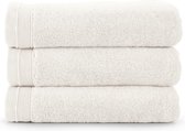 Bamatex Home Textiles - Collectie Emotion - Handdoek - 50*100 cm - IVORY - set van 3 stuks - Egeïsche gekamde katoen - 540 g/m2