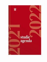 Studie agenda Hardcover rood