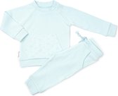 Frogs and Dogs - Joggingpak- kraamcadeau - baby blauw - maat 68