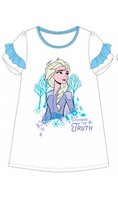 Disney Frozen pyjama -nachthemd - wit - blauw - Maat 116 / 6 jaar