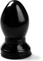 XXLTOYS - Debora - XXL Plug - Inbrenglengte 11 X 6.5 cm - Black - Uniek design Buttplug - Stevige Anaal plug - Made in Europe