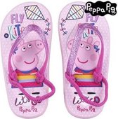 Peppa Pig Slippers met Bandje | Peppa Pig Teenslippers | Maat 24/25