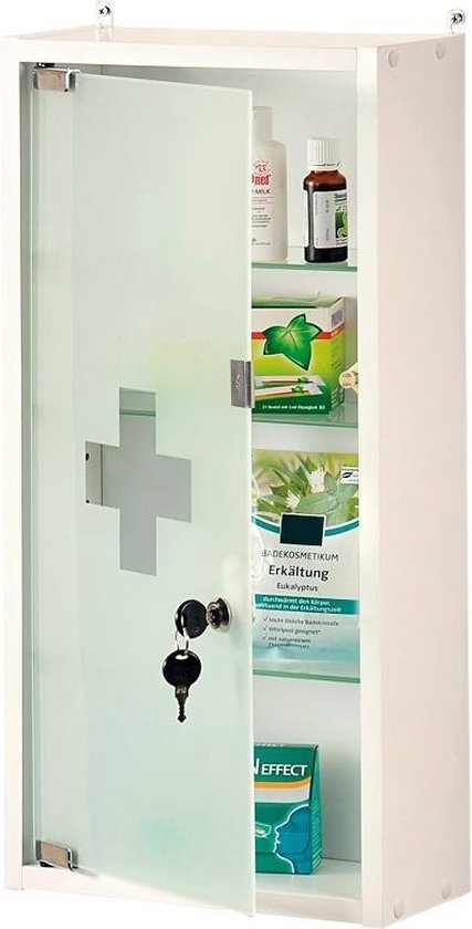 Medicijnkastje met spiegel - Kasten - Spiegelkast - RVS - B30 x D12 x