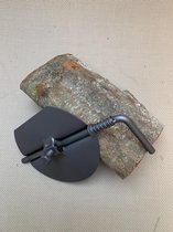 Kachelpijp Ø150 smoorklep grijs - inbouw - klep -