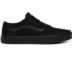 Vans Filmore Decon Canvas Dames Sneakers - Black/Black - Maat 41