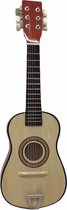 Houten kindergitaar gitaar 58 cm incl. plectrum en reserve snaar
