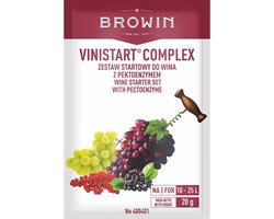 Vinistart Complex gist voor fruitwijn tot 17% alcohol
