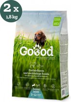 Goood mini junior - Vrije uitloop lam & forel - 3,6 kg