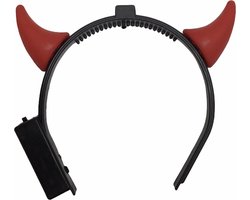 LED Diadeem voor kinderen met duivel hoorntjes | Halloween | Red Devils| duivelsoren| verkleed | festival carnaval thema feest