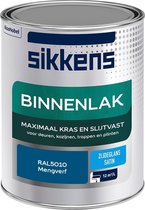 Sikkens Binnenlak - Verf - Zijdeglans - Mengkleur - RAL5010 - 1 liter