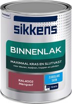 Sikkens Binnenlak - Verf - Zijdeglans - Mengkleur - RAL4002 - 1 liter