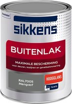 Sikkens Buitenlak - Verf - Hoogglans - Mengkleur - RAL7005 - 1 liter