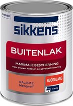 Sikkens Buitenlak - Verf - Hoogglans - Mengkleur - RAL2012 - 1 liter