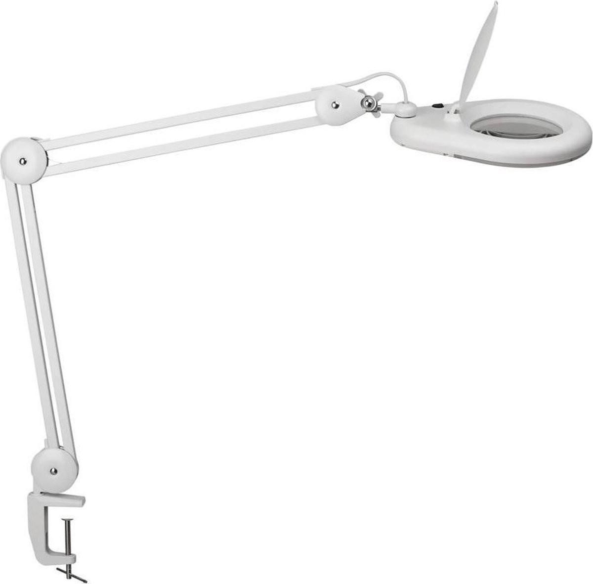 Lampe LED de bureau avec pince 21 W blanc lumière du jour Maul