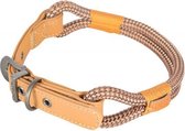 Zolux halsband voor hond  imao hydepark bruin 60x1,1 cm