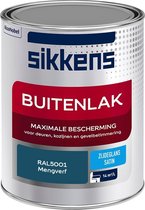 Sikkens Buitenlak - Verf - Zijdeglans - Mengkleur - RAL5001 - 1L