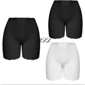 Dames short 3 pack met kant XXL 44-50