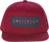 Robin Ruth Snapback Andrew Flat donker rood CH802-G
