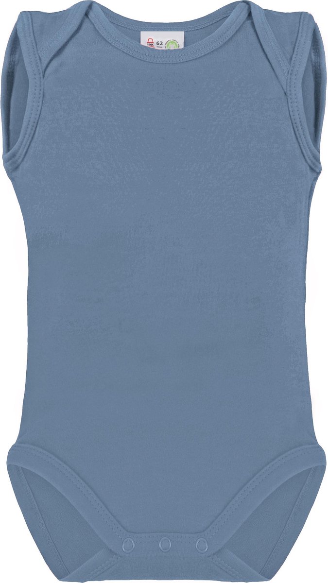 Link Kidswear Jongens Rompertje - Baby Blauw - Maat 62/68