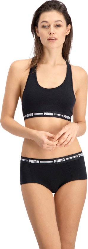 PUMA PUMA WOMEN RACER BACK TOP 1P HANG Soutien-gorge pour femme - Noir - Taille S