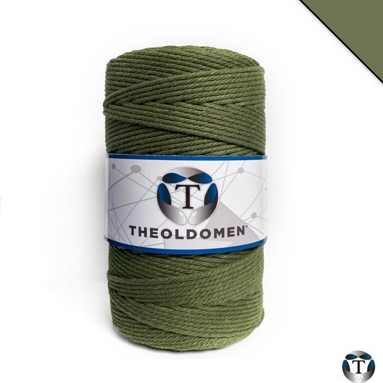 Macramé Touw, 2 Mm X 201 Meter, Gekleurd Macramé Touw, Katoenen Touw Macrame Garen Kleurrijk Katoenen Knutselkoord Om Op Te Hangen Plantenhangers Knutselen Breien