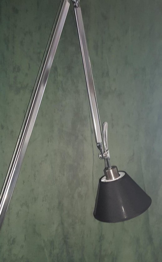 TeleBeni Uittrekbare / verstelbare plafondlamp RVS kleur +- 1,60m E27 fitting | bol.com
