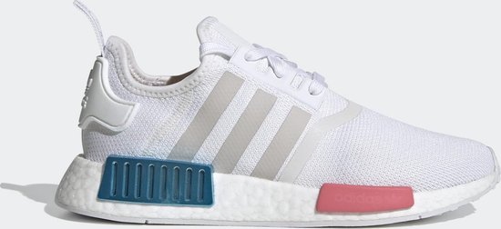 Adidas NMD_R1 W Dames Sneakers - Ftwr White/Grey One/Hazy Rose
