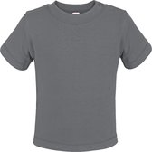 Link Kids Wear baby T-shirt met korte mouw - Grijs - Maat 74-80