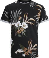 JACK&JONES JPRBLABEACH SS TEE AOP LTN Heren T-shirt - Maat S