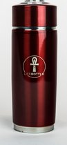 Lifebottle drinkfles met alkaline water filter Rood