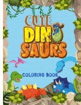 Cute Dinosaur Coloring Book