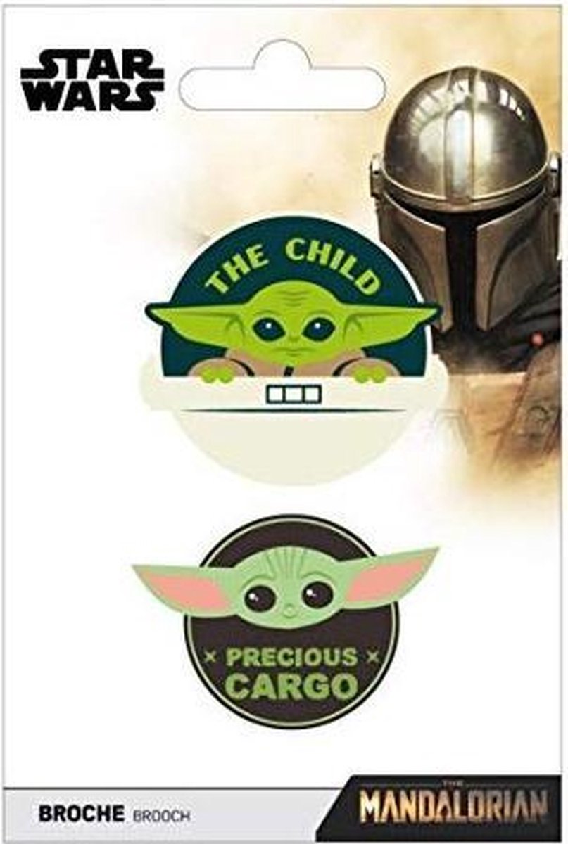 Star Wars: The Mandalorian - Grogu Metallic Pin Badge