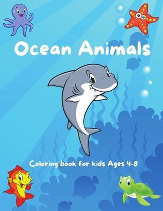 Ocean Animals Coloring Book, Ilyas Norri 9798734616789 Boeken