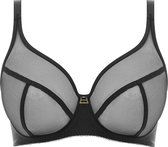 Freya SNAPSHOT UW High Apex Plunge Bra Vrouwen Beha - NOIR - Maat 75F