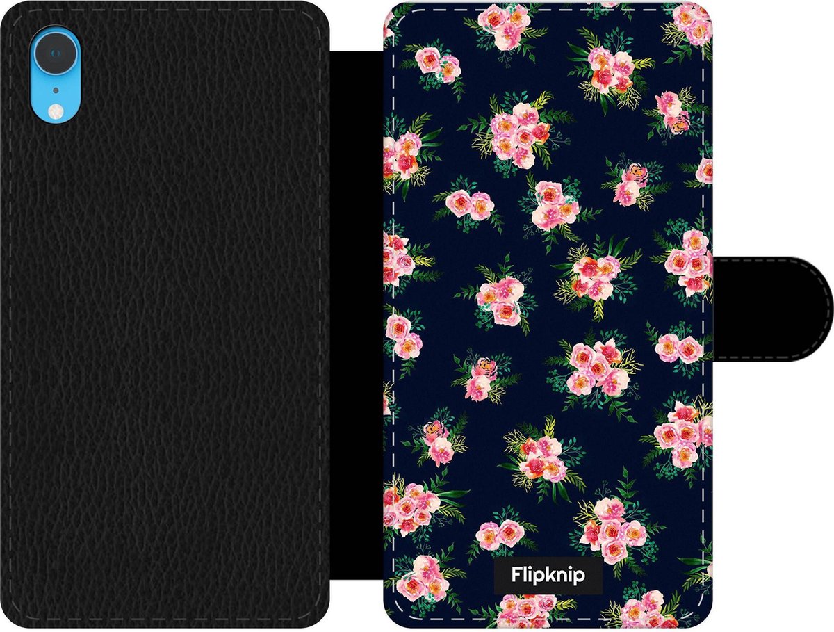Wallet case - geschikt voor iPhone Xr - Floral N°1
