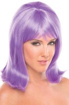 Doll Pruik - Lichtpaars - Paars - Sexy Lingerie & Kleding - Accessoires - Dames Lingerie - Pruiken
