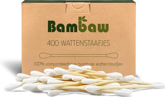acheter coton tiges naturels, en bambou et coton par 50