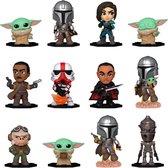 Star wars 1 stuk Mandalorian Officiële Funko Mystery Mini Figure Poppetje - Multi