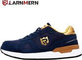 Larnmern - Werkschoenen Dames - Veiligheidsschoenen Dames - Veiligheidsschoenen Heren - Werkschoenen Heren - Veiligheidsschoenen Sneakers - Unisex - Sportief - Lichtgewicht - Maat 42 - Blauw/