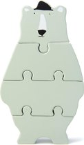 Trixie houten dieren puzzel | Mr. Polar Bear | speelgoed | IJsbeer