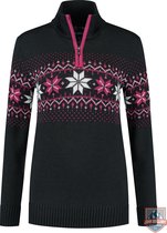 John Brilliant Noorse damestrui Fargerik, zwart (XL)