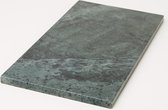 Marmeren Plaat Groen Snijplank 40x30cm Keuken Dienblad  Plank - Marble Serveerplank - Echt Marmer Natuursteen - Op Maat Gesneden - LuxuryQuarry®
